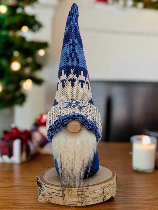 10" Small Gnome (6031) Blue/White Nordic